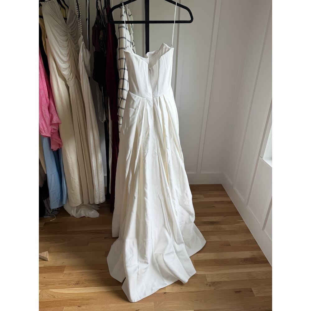 SAU LEE Barbara Gown in White - Picture 10 of 16
